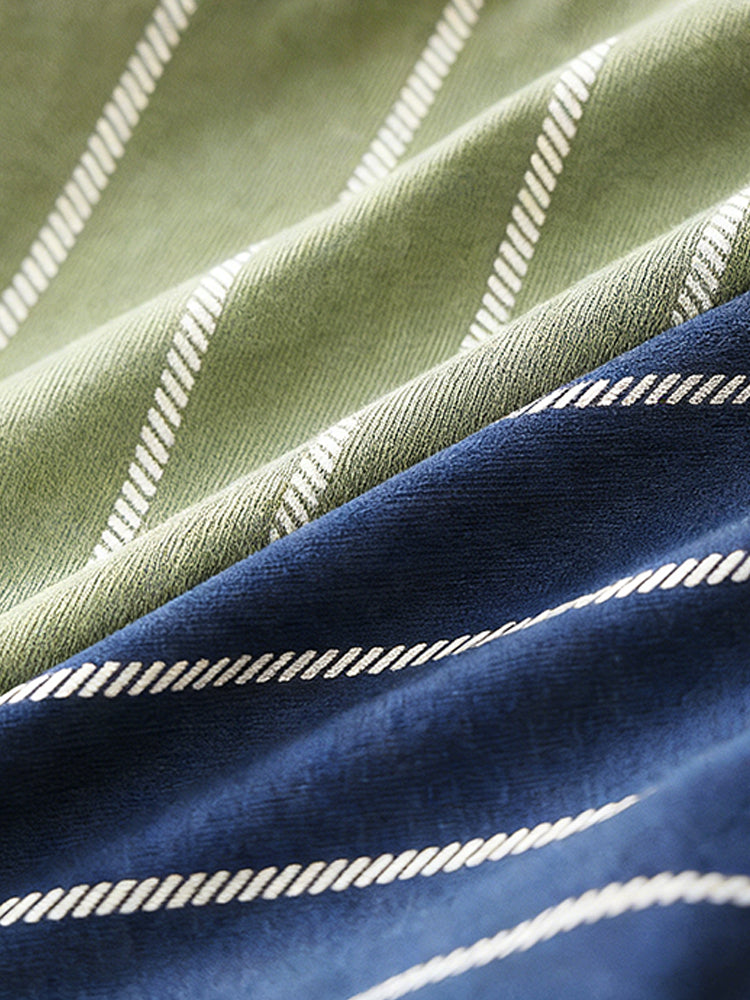 4 Pack Men's Striped Design Soft-Touch Cotton Fabric Breathable Briefs