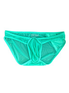 2 Pack Men's Ice Silk Breathable Sexy Low-Rise Anti-Odor Briefs