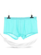Lightweight Breathable Ice Silk U Contoured Boxers for Men