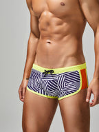 Men's Seamless Quick-Dry High Stretch Swim Shorts & Trunks