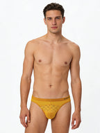 3 Pack Men's Cooling Airflow Sexy Shape-Retaining Stretch Fit Briefs