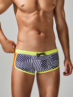 Men's Seamless Quick-Dry High Stretch Swim Shorts & Trunks