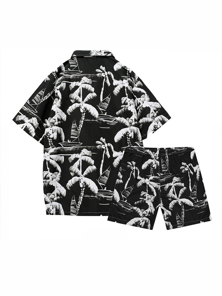 Men’s Beach Summer Holiday Patterned Sets