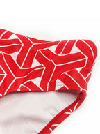 Men's 3D Pouch Printed Fitness Swim Briefs