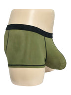 3 Pack Men's Ultra-Thin Cooling Large Supportive Pouch Breathable Low-Rise Trunks