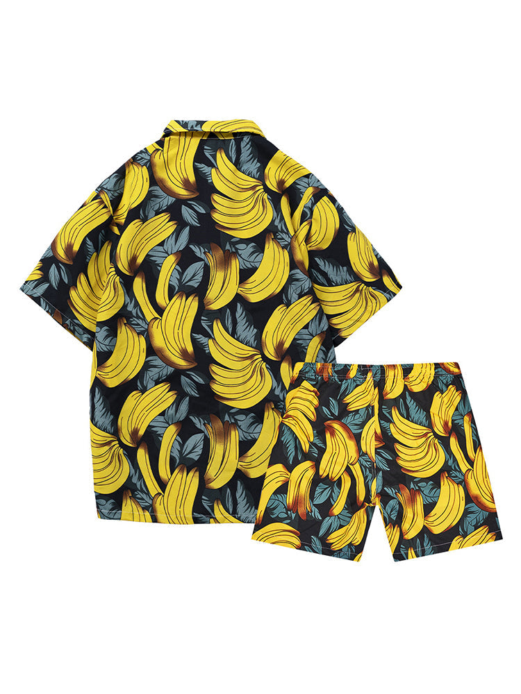 Men’s Beach Summer Holiday Patterned Sets