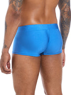 Men’s U Convex Pouch Swim Trunks with Drawstring