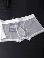 3 Pack Men's Invisible & Mesh Breathable Cooling Touch Trunks