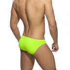 Men’s Solid Color Swim Briefs with Removable Pad