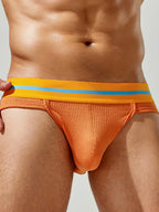 Sexy Spliced Color Briefs For Men