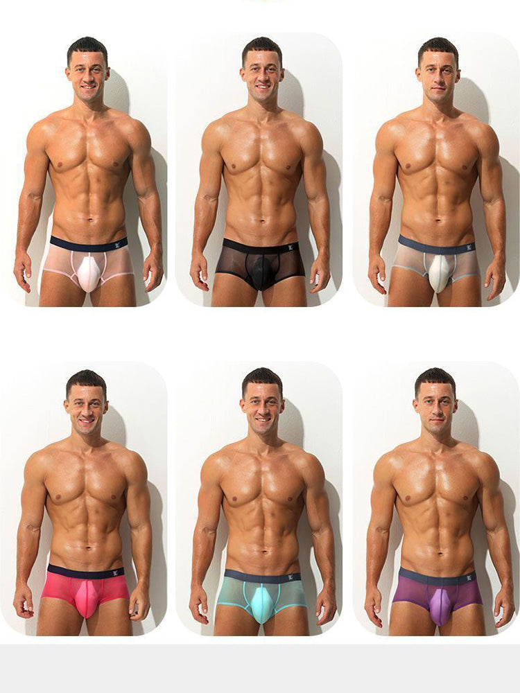 Men's Lightweight Ice Silk Seamless Trunks