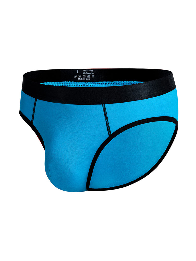 3-pack Men's Low-rise Compartment Lift Independent Pouch Briefs
