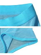 Men's Sexy Transparent Mesh Trunks
