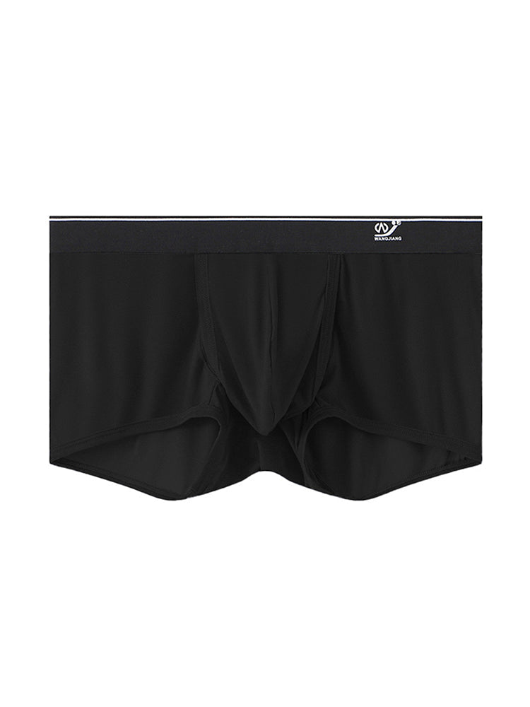 2 Pack Men's Breathable Mesh Trunks with Fly