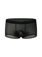 2 Pack Men's Ice Silk Separated Pouch Breathable Stretch Fit Trunks