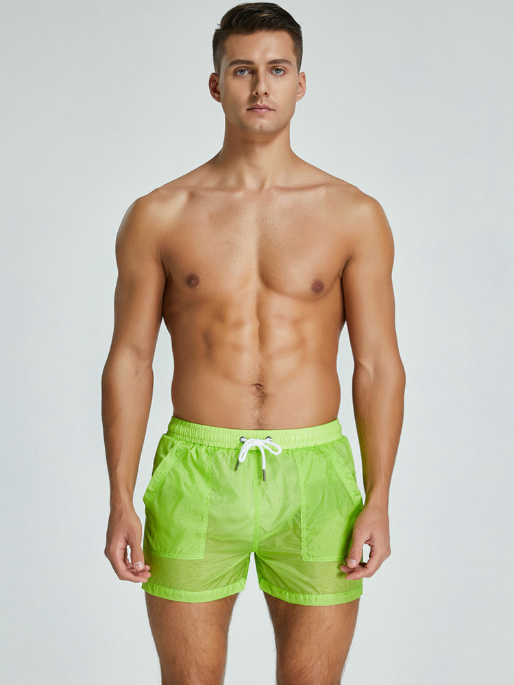 Men's Ultra Thin Sand Beach Board Shorts