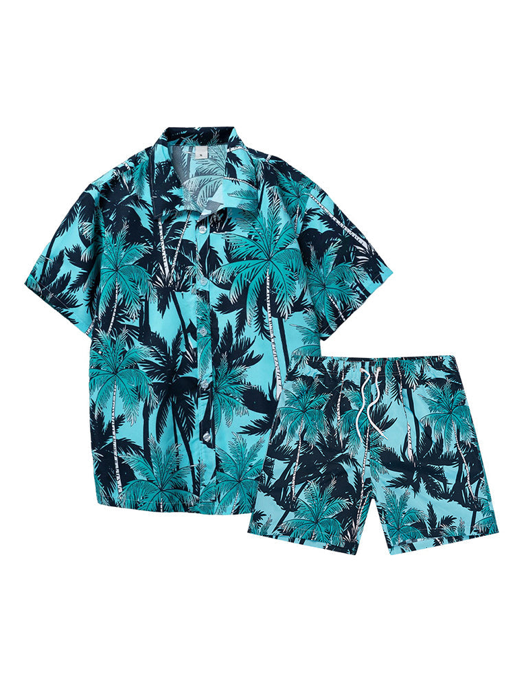 Men’s Beach Summer Holiday Patterned Sets