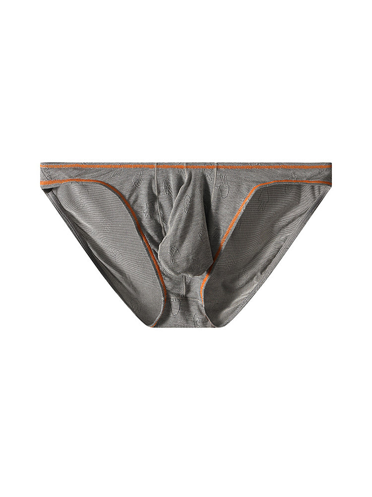 3 Pack Men's Ultra-Soft Stretch Fabric Ice Silk Briefs