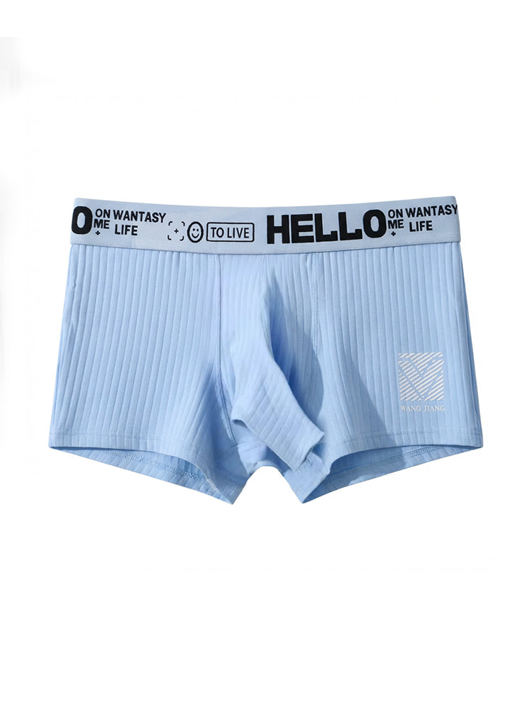 Men's Cotton Trunks with Separate Pouch