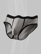 3 Pack Men's Seamless Comfort Large Supportive Pouch Sexy Low-Rise Briefs