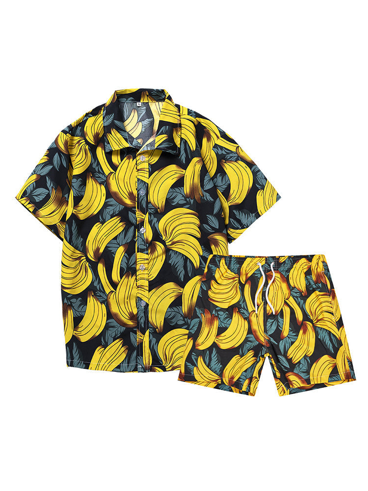 Men’s Beach Summer Holiday Patterned Sets