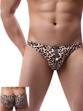 Men's Stretch Briefs with Convertible Front Opening & Open-Back Design