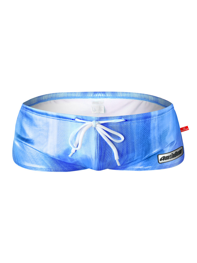 Men’s Fashionable Flash Swim Fitness Trunks