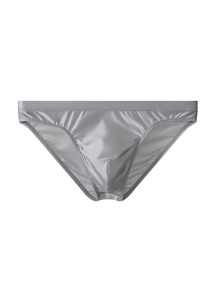 4 Pack Men's Skin-Friendly Cooling Touch Comfy Waistband Briefs
