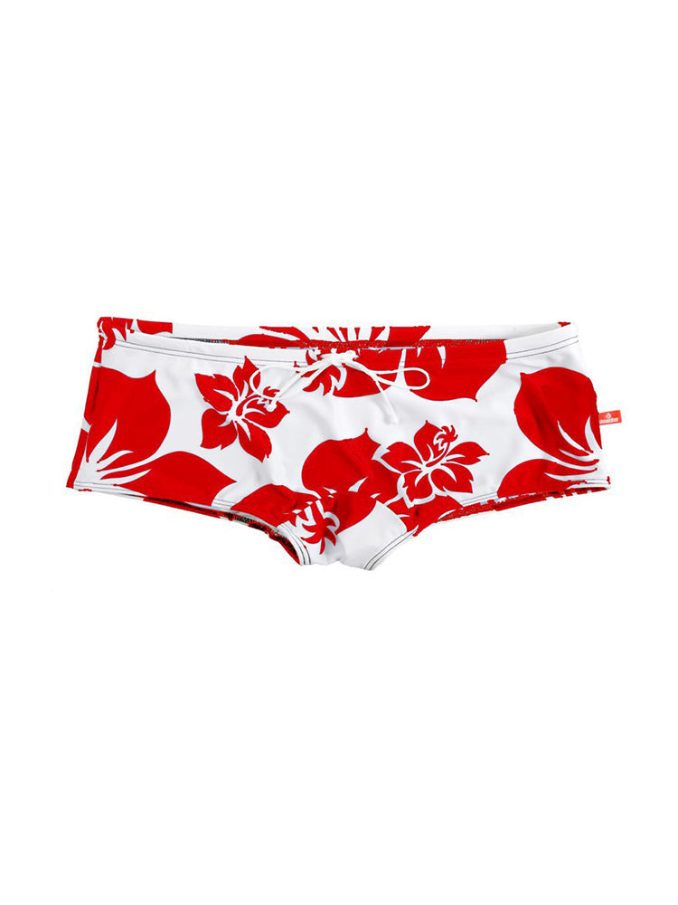 Men's Lightweight Low-Rise Bold Prints Swim Briefs & Trunks
