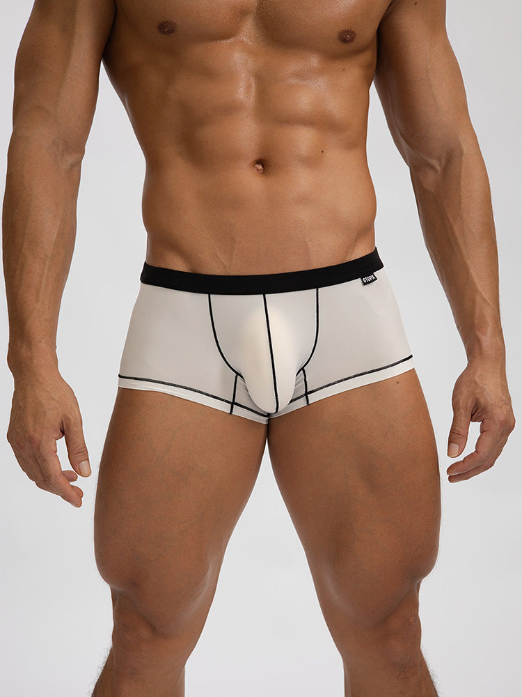 Men’s U Convex Cool High Elastic Fabric Trunks