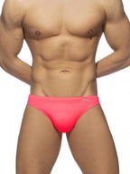 Men’s Solid Color Swim Briefs with Removable Pad