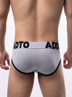 3 Pack Men's Gun and Bullet Separate Large Bag U-Shaped 3D Cut Loose Briefs