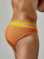 Sexy Spliced Color Briefs For Men