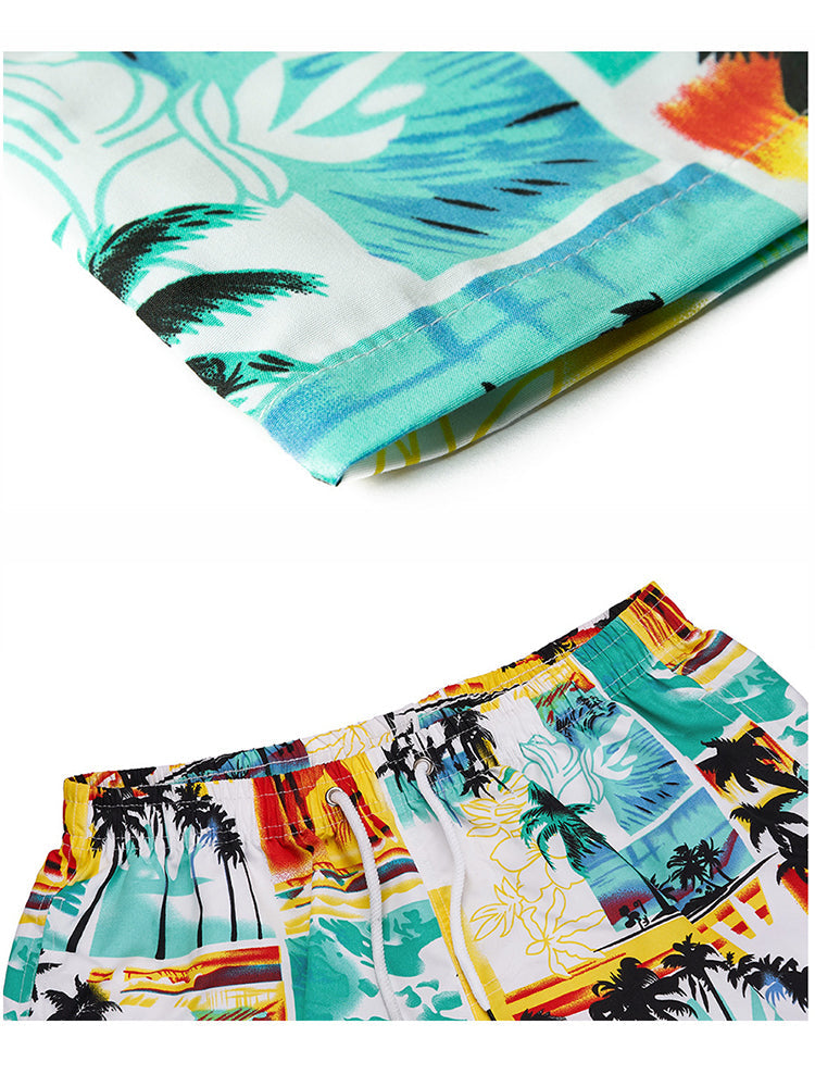 Men’s Beach Summer Holiday Patterned Sets