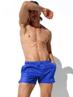 Men's Non-Lined Translucent Sexy Beach Shorts