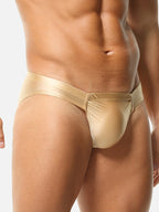2 Pack Men's Enhancing Pouch Contour-Fit Low-Rise Breathable Briefs