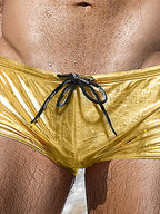 Men’s Fashionable Flash Swim Fitness Trunks