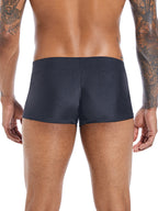 Men’s U Convex Pouch Swim Trunks with Drawstring