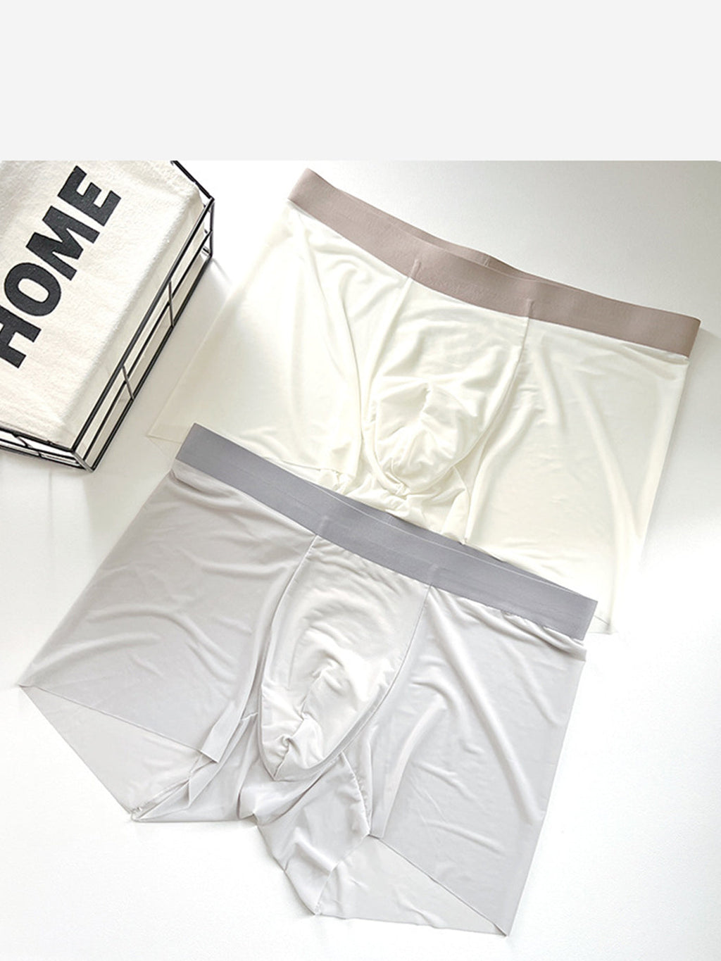 3 Pack Men’s Ultra-thin Seamless Trunks
