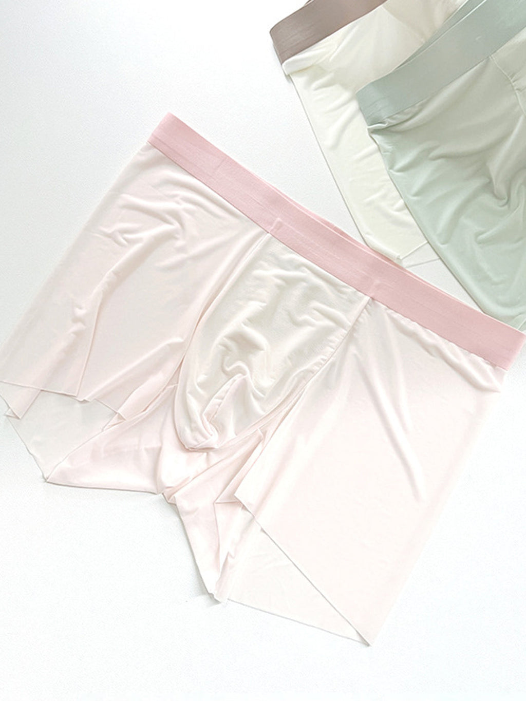 3 Pack Men’s Ultra-thin Seamless Trunks