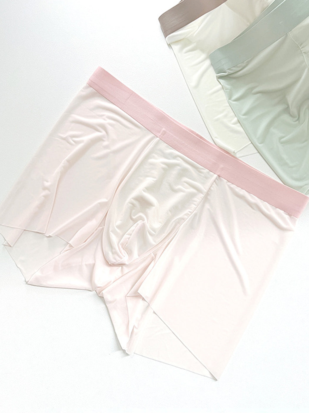 3 Pack Men’s Ultra-thin Seamless Trunks