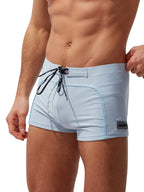 Men’s Smooth Wave Swim Trunk With Drawstring