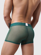 3 Pack Men's Invisible & Mesh Breathable Cooling Touch Trunks