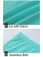 Lightweight Breathable Ice Silk U Contoured Boxers for Men