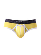2 Pack Men's Detachable Front Pouch Durable Stretch Skin-Friendly Briefs