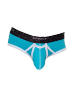 2 Pack Men's Detachable Front Pouch Durable Stretch Skin-Friendly Briefs