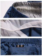 Men’s Neon Drawstring Swim Board Shorts