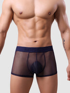 3 Pack Men's Invisible & Mesh Breathable Cooling Touch Trunks