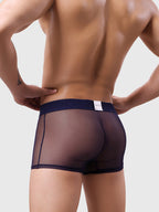 3 Pack Men's Invisible & Mesh Breathable Cooling Touch Trunks
