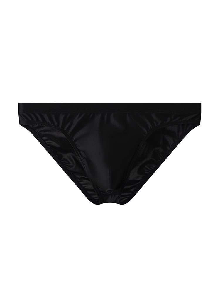 4 Pack Men's Skin-Friendly Cooling Touch Comfy Waistband Briefs
